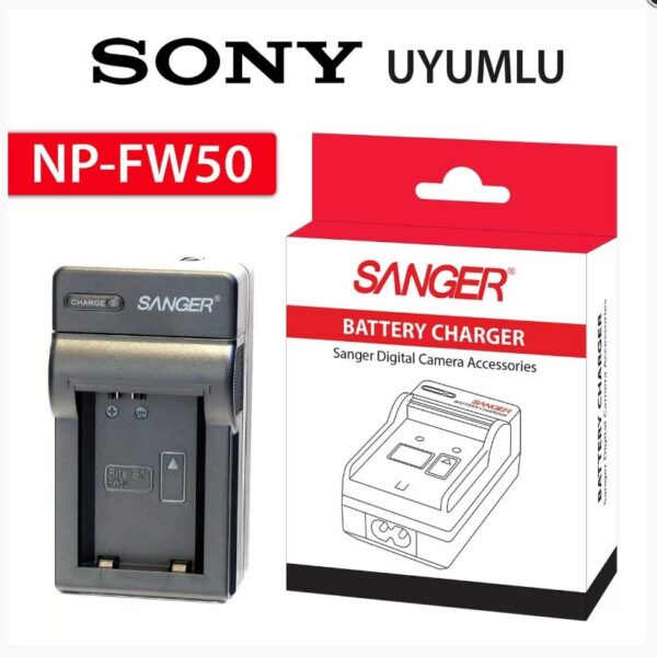 Sanger NP-FW50 Sony Şarj Aleti Şarz Cihazı