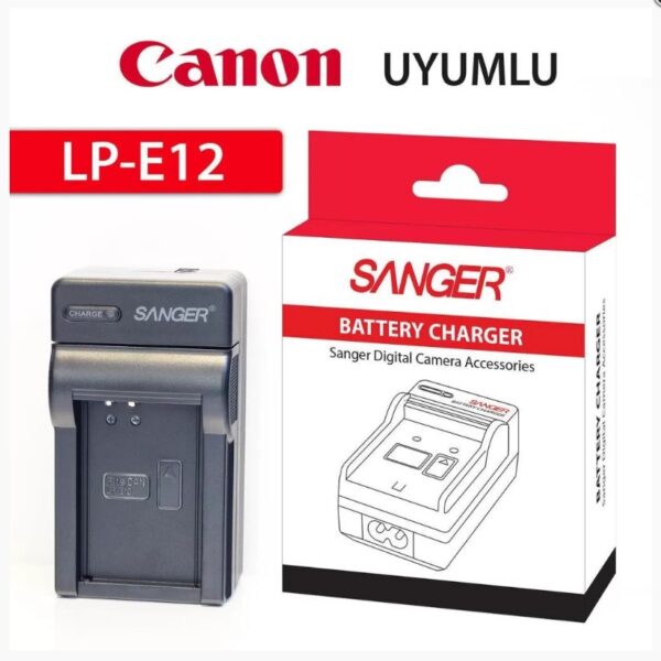 Sanger LP-E12 Canon Şarj Aleti Şarj Cihazı